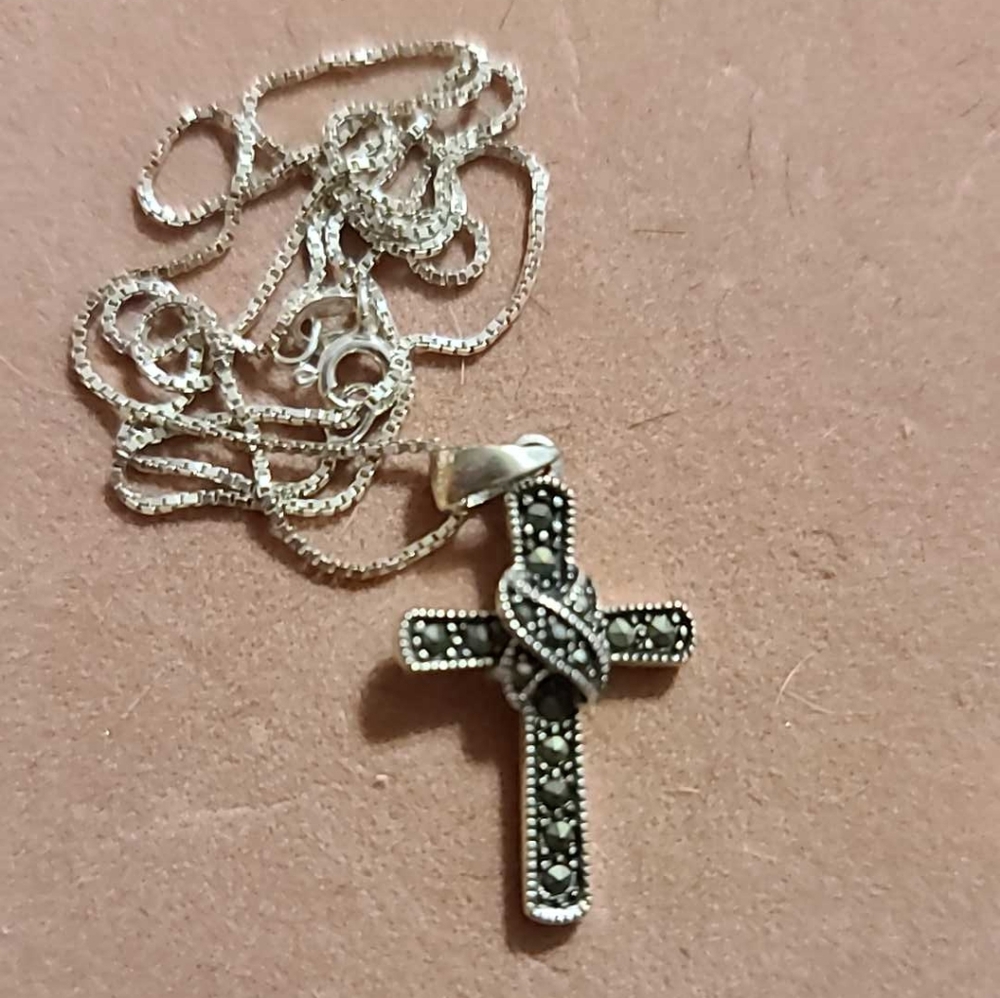 Marcasite and sterling